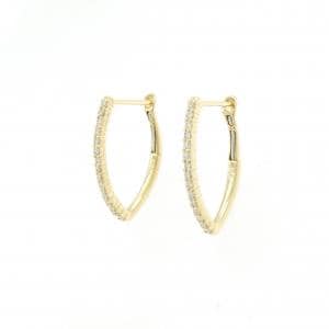 K18YG ダイヤモンド ピアス 0.20CT