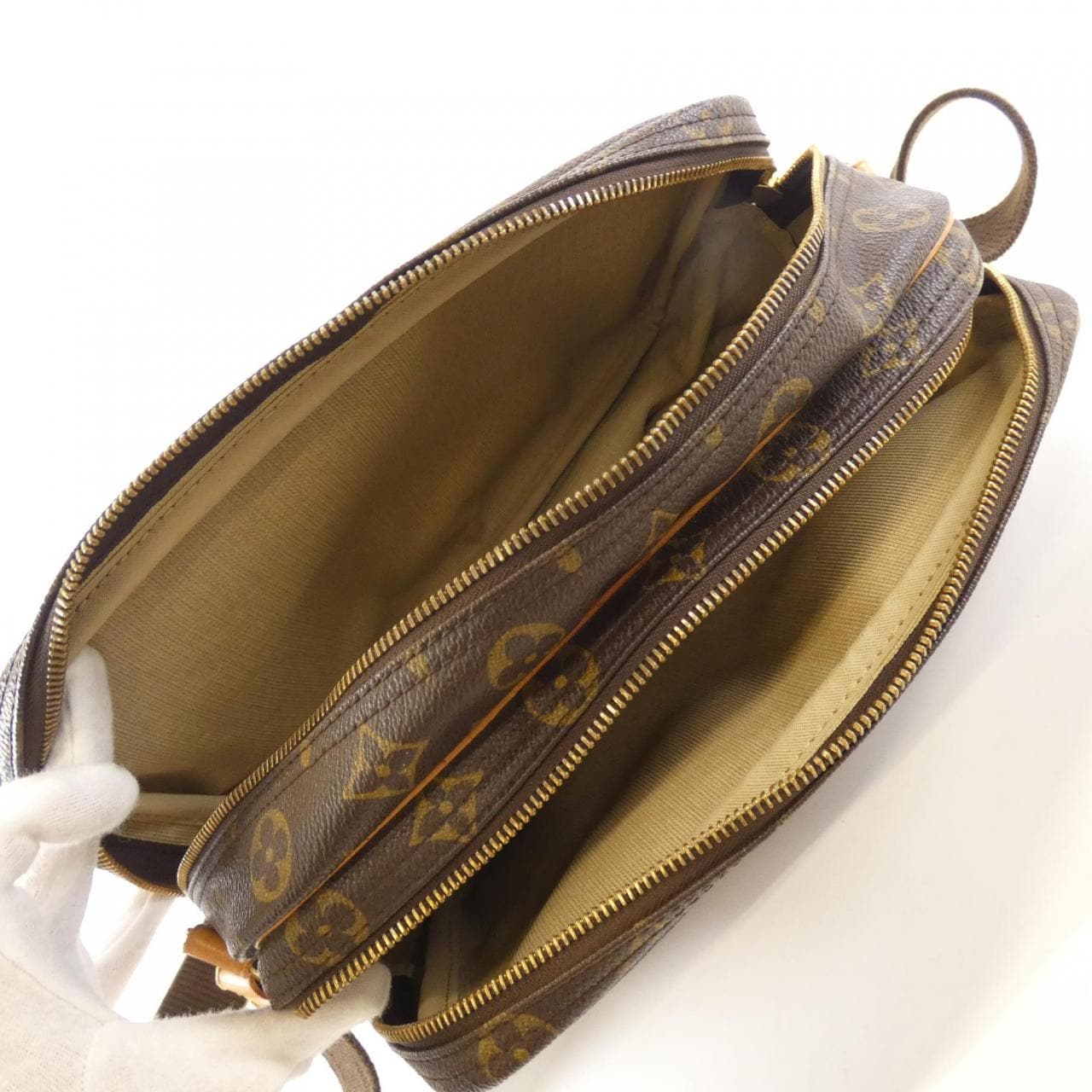 LOUIS VUITTON Monogram Reporter 28 厘米 M45254 单肩包