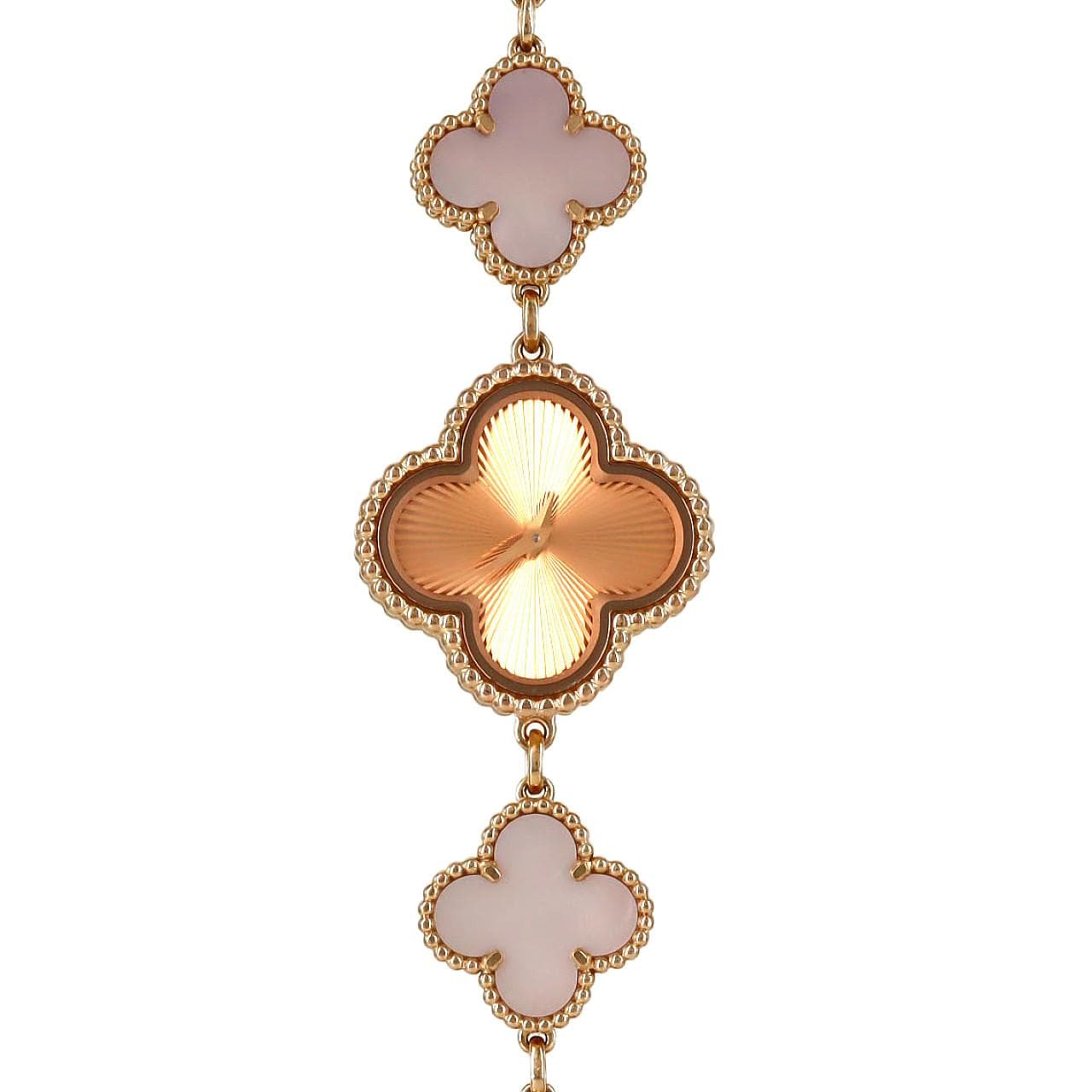 ヴァンクリーフ&アーペル スウィートアルハンブラ PG 2386240/VCAR090100 PG･RG クォーツ