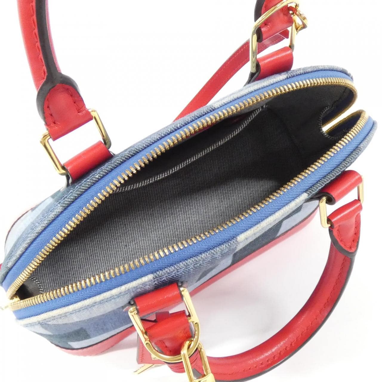 ルイヴィトン デニム モノグラム アルマBB M45042 バッグ