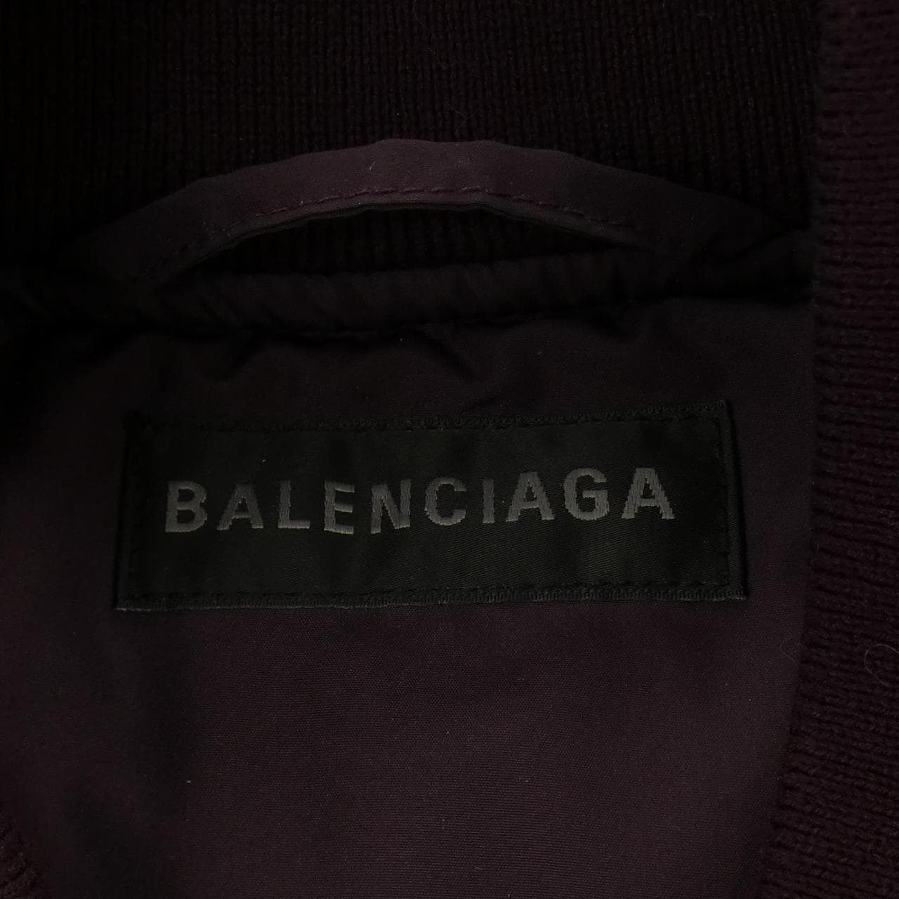 バレンシアガ BALENCIAGA ワッペンロゴ MA-1 839122 TOO04 ブルゾン