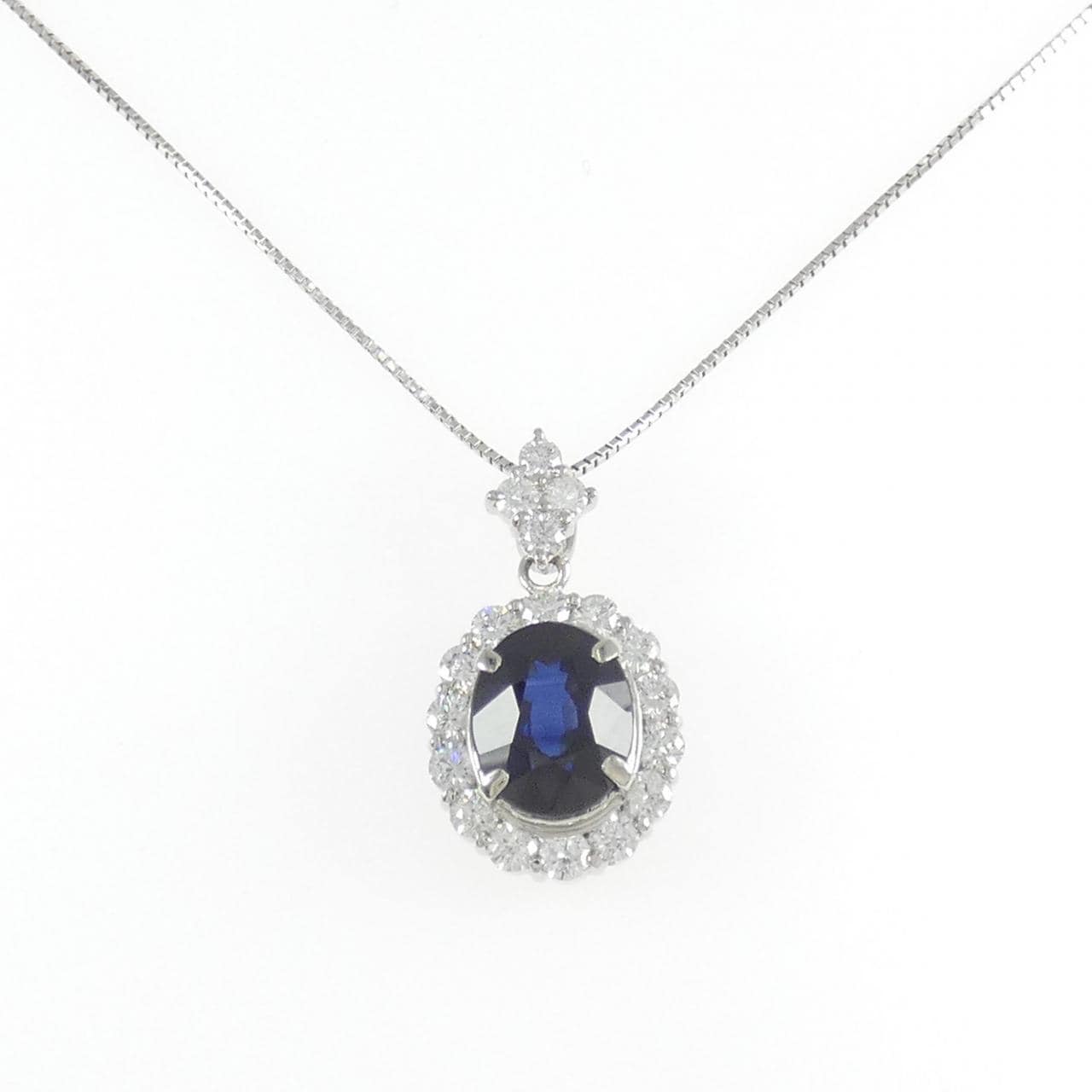 PT900/PT850 サファイヤ ネックレス 3.22CT