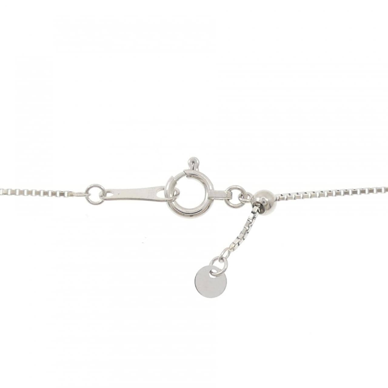 PT900/PT850 エメラルド ネックレス 0.48CT