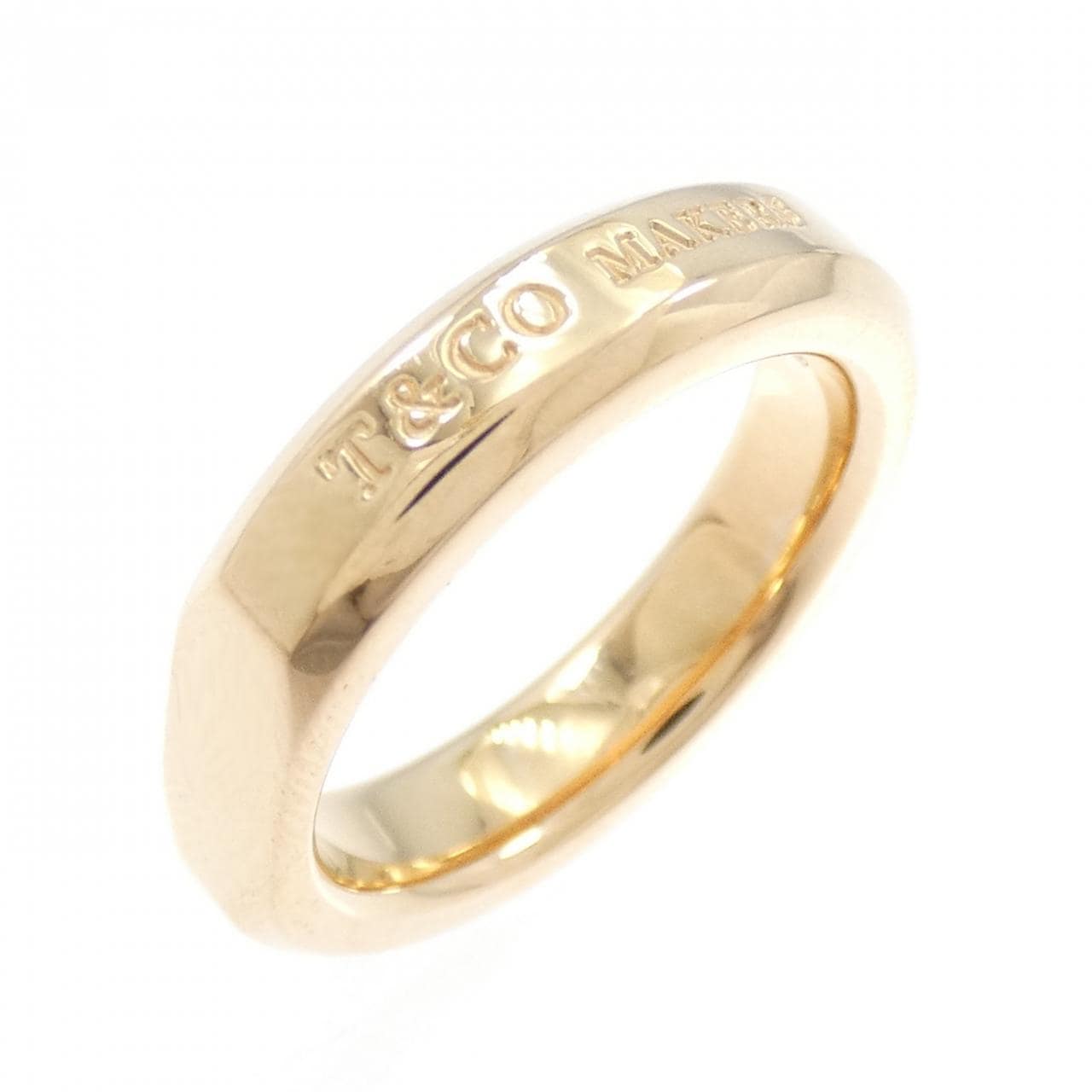 ティファニー 1837メイカーズ スライス ナロー リング