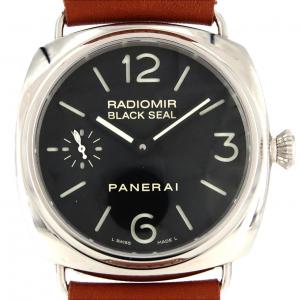 【ノーメンテナンス還元価格】パネライ ラジオミールブラックシール PAM00183 SS 手巻