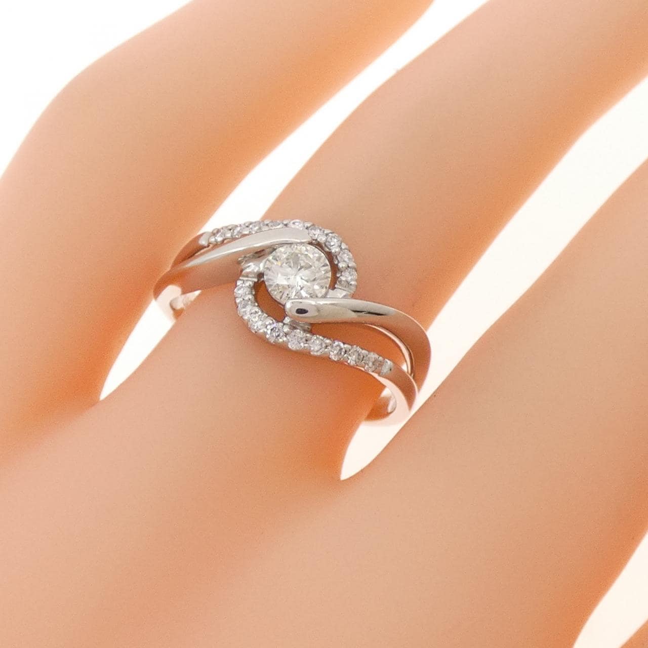 PT900 ダイヤモンド リング 0.302CT