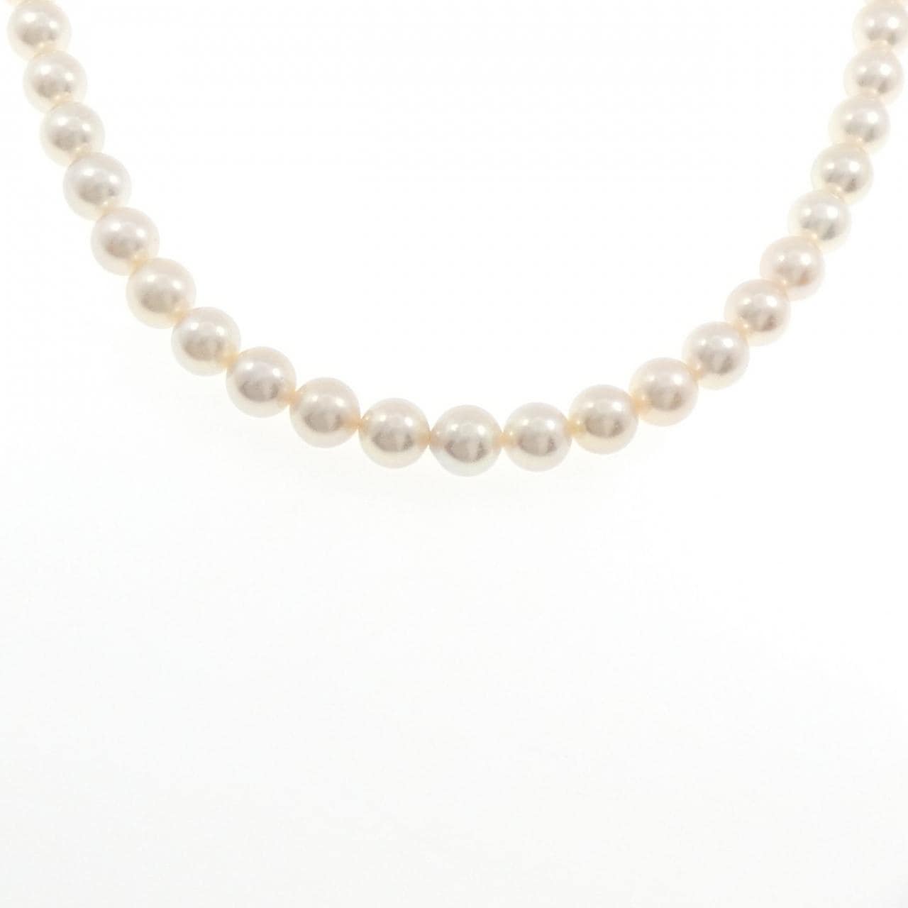 シルバークラスプ アコヤパール ネックレス 8-8.5mm