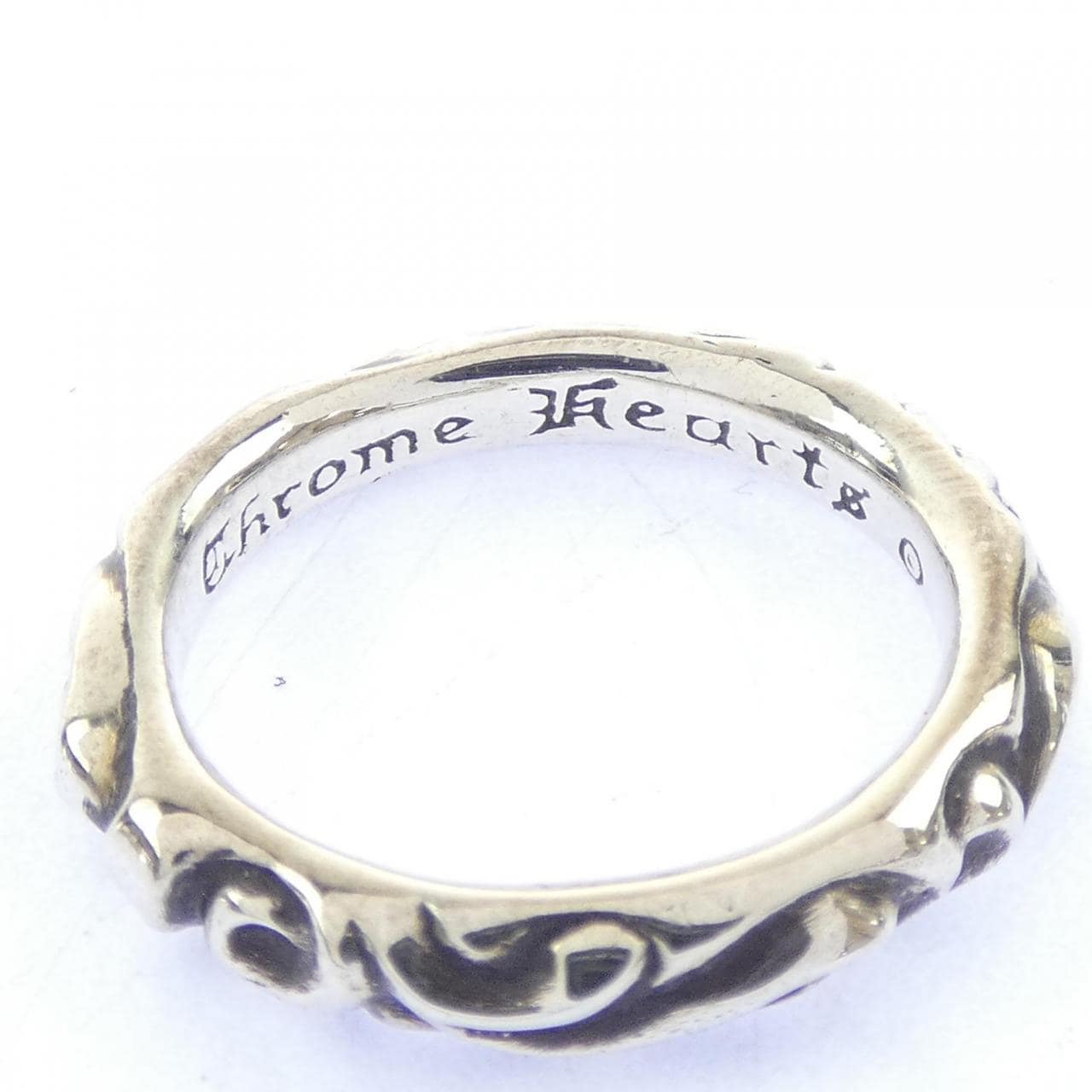 クロムハーツ CHROME HEARTS SCROLL BAND 207009018SLVXXX001 RING