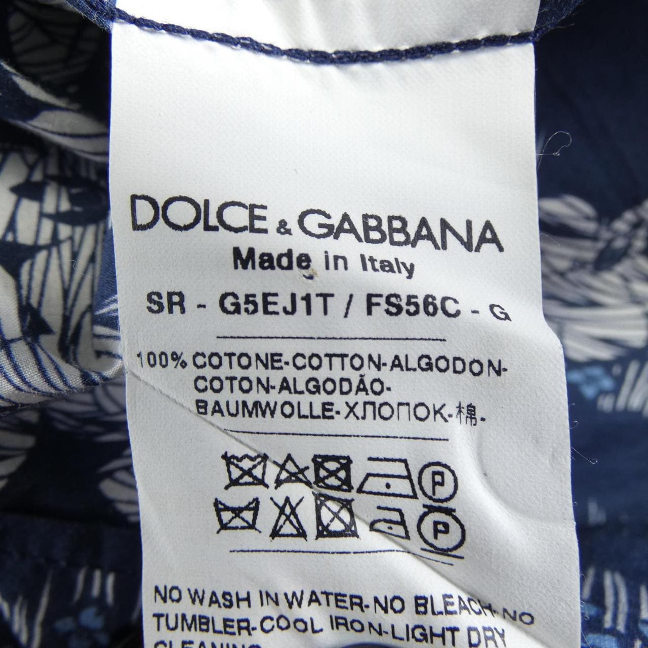 ドルチェアンドガッバーナ DOLCE&GABBANA G5EJ1T/FS56C シャツ