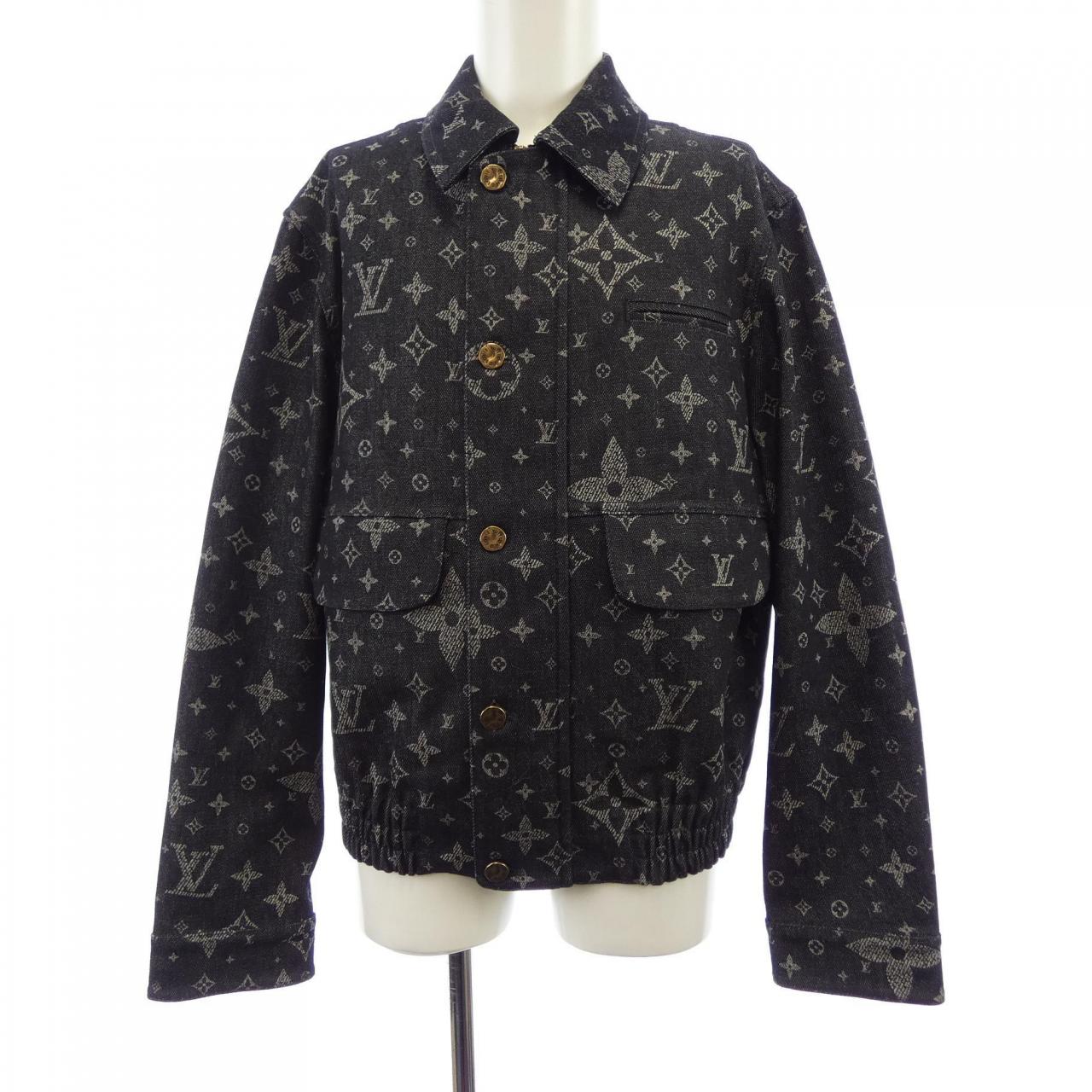 ルイヴィトン LOUIS VUITTON モノグラムプリントデニムジャケット HQA40WFWA デニムジャケット