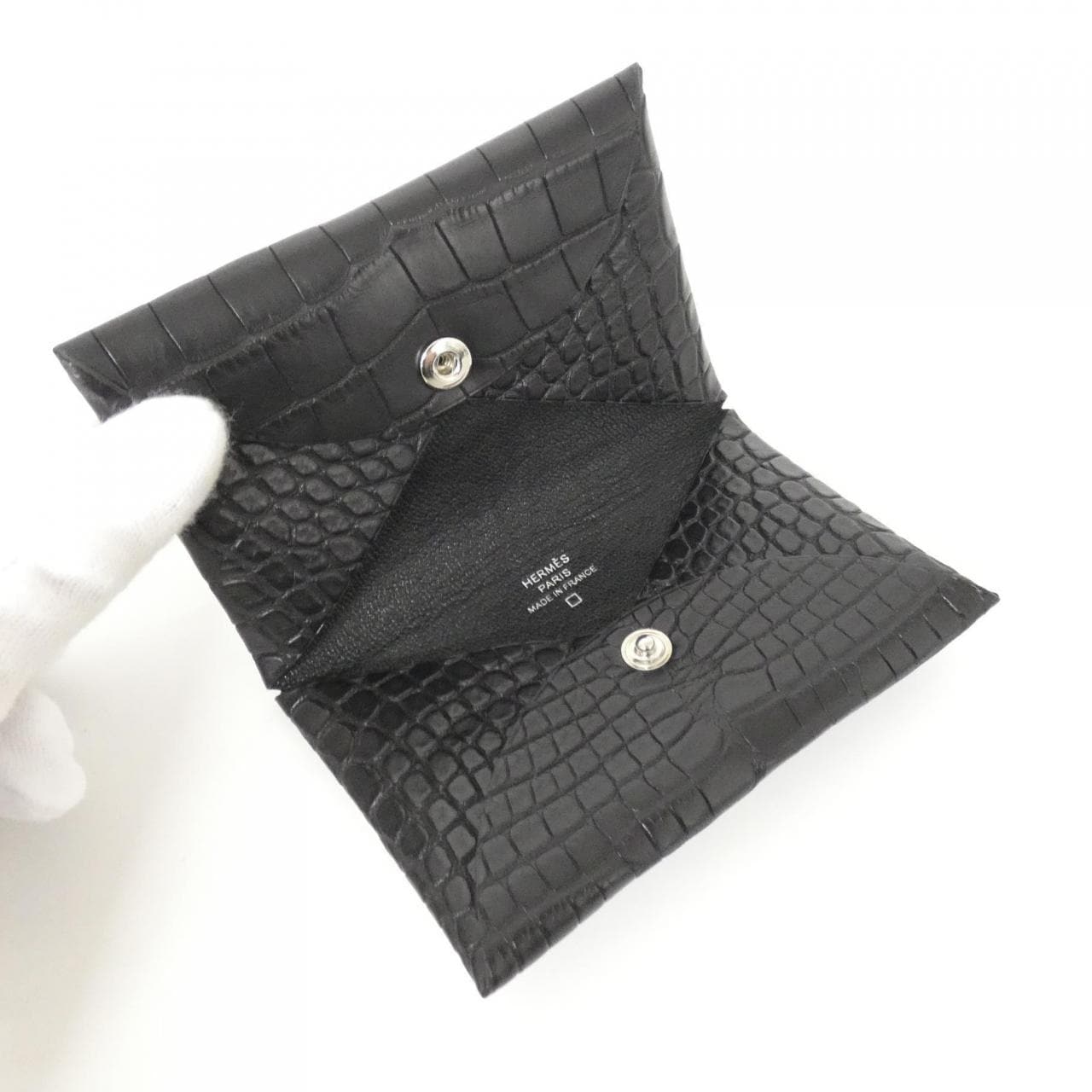 【未使用品】エルメス カルヴィ 063747CK カードケース