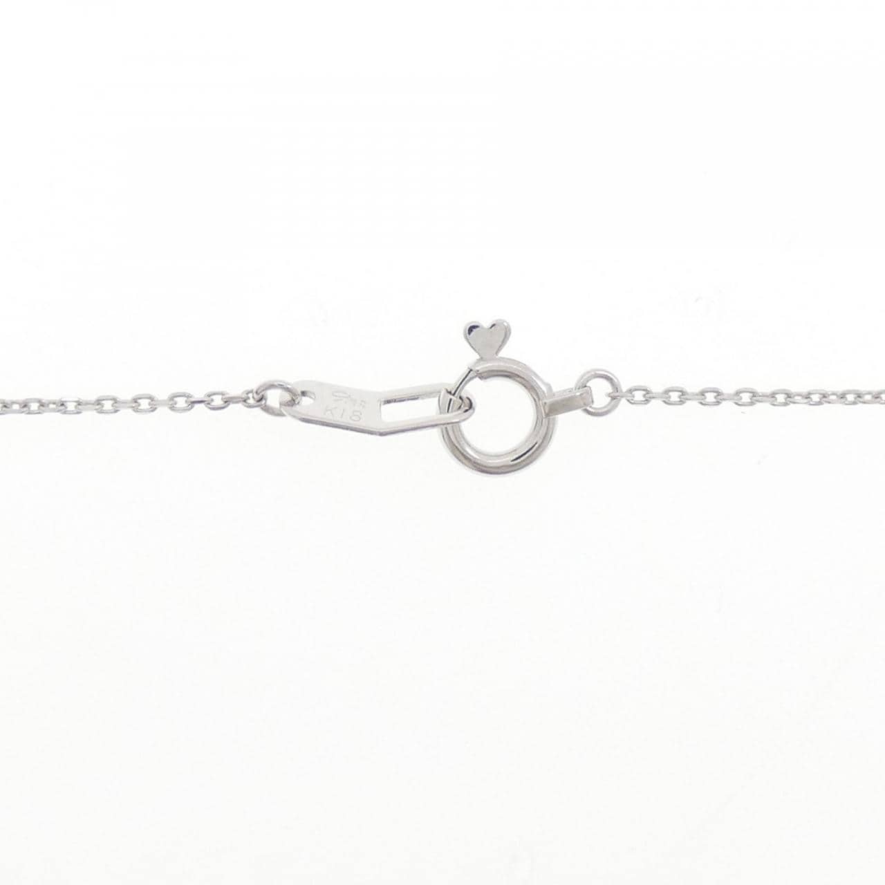 スタージュエリー クロス ダイヤモンド ネックレス 0.05CT