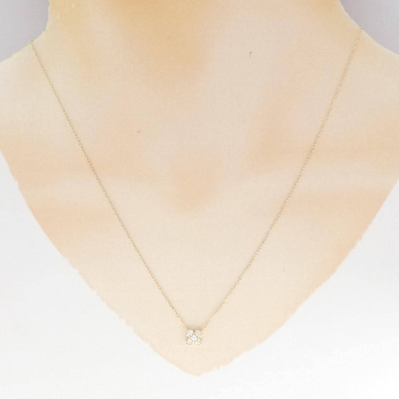 ポンテヴェキオ ダイヤモンド ネックレス 0.15CT