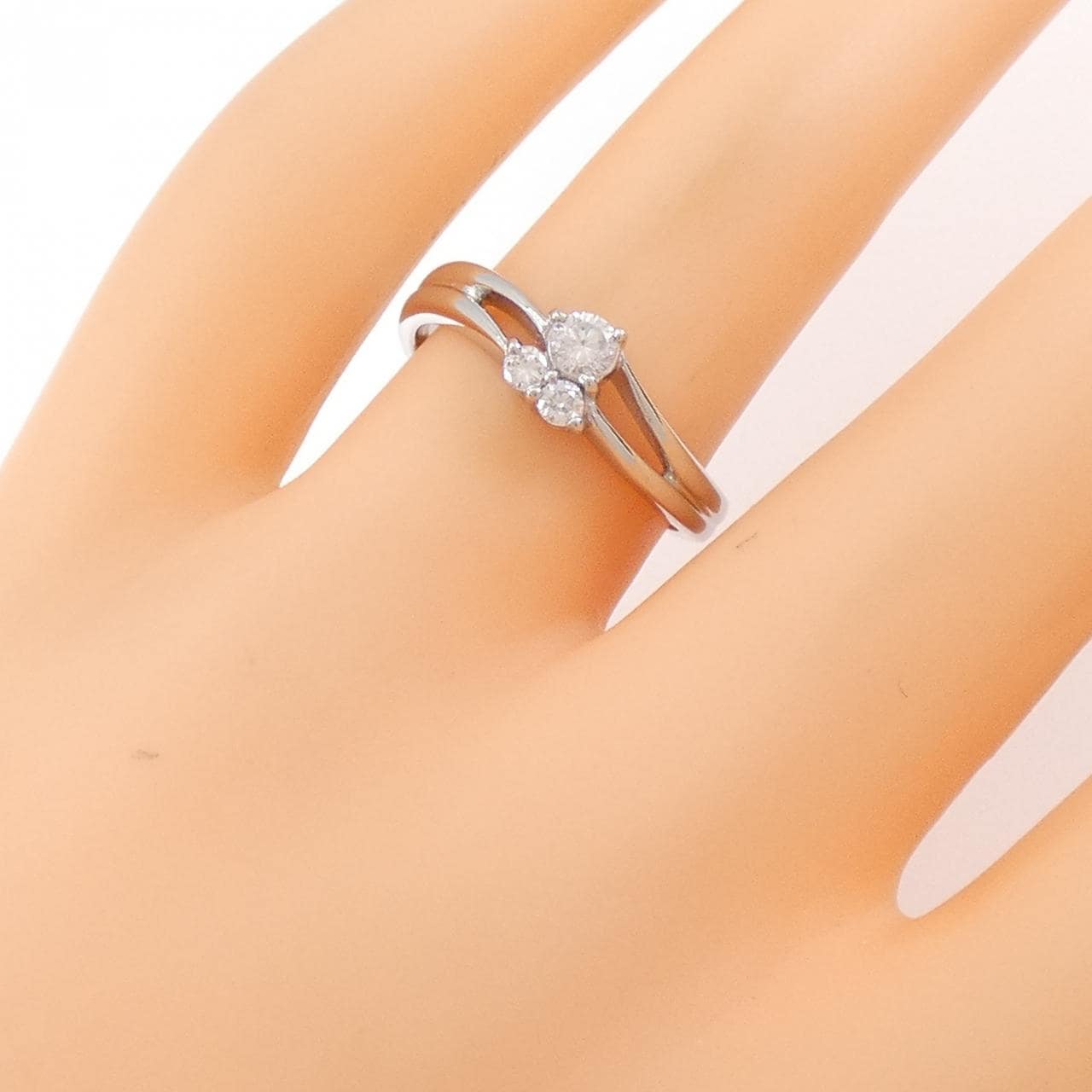 PT900 ダイヤモンド リング 0.22CT