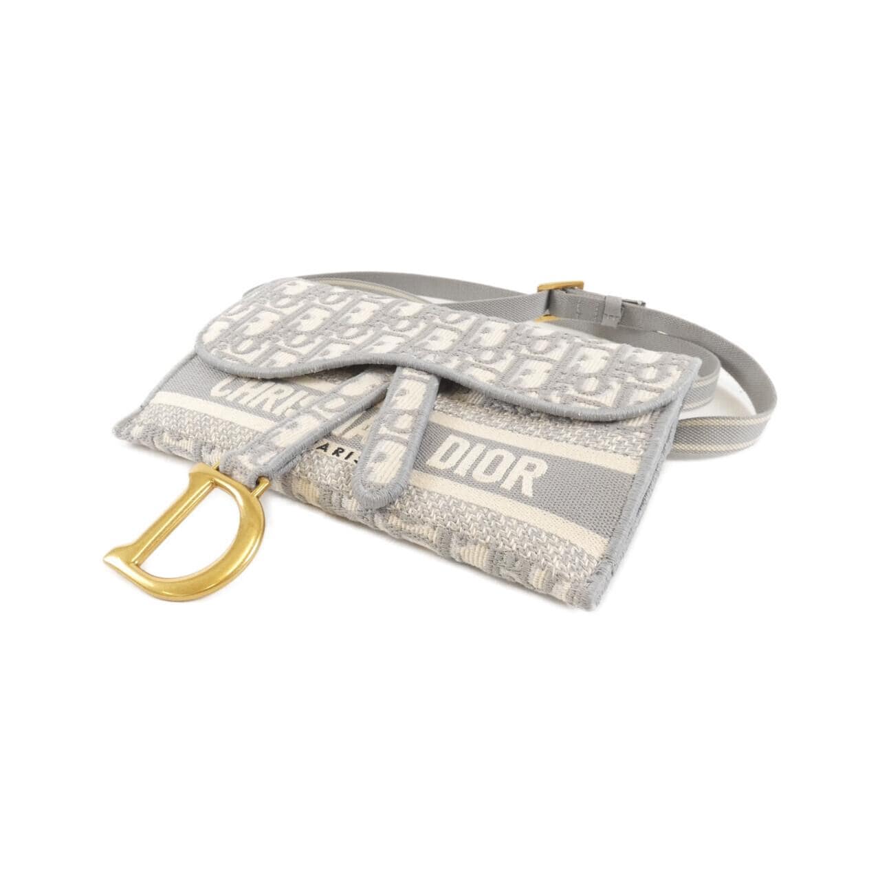 クリスチャンディオール ディオール オブリーク サドル S5647CRIW ショルダーバッグ