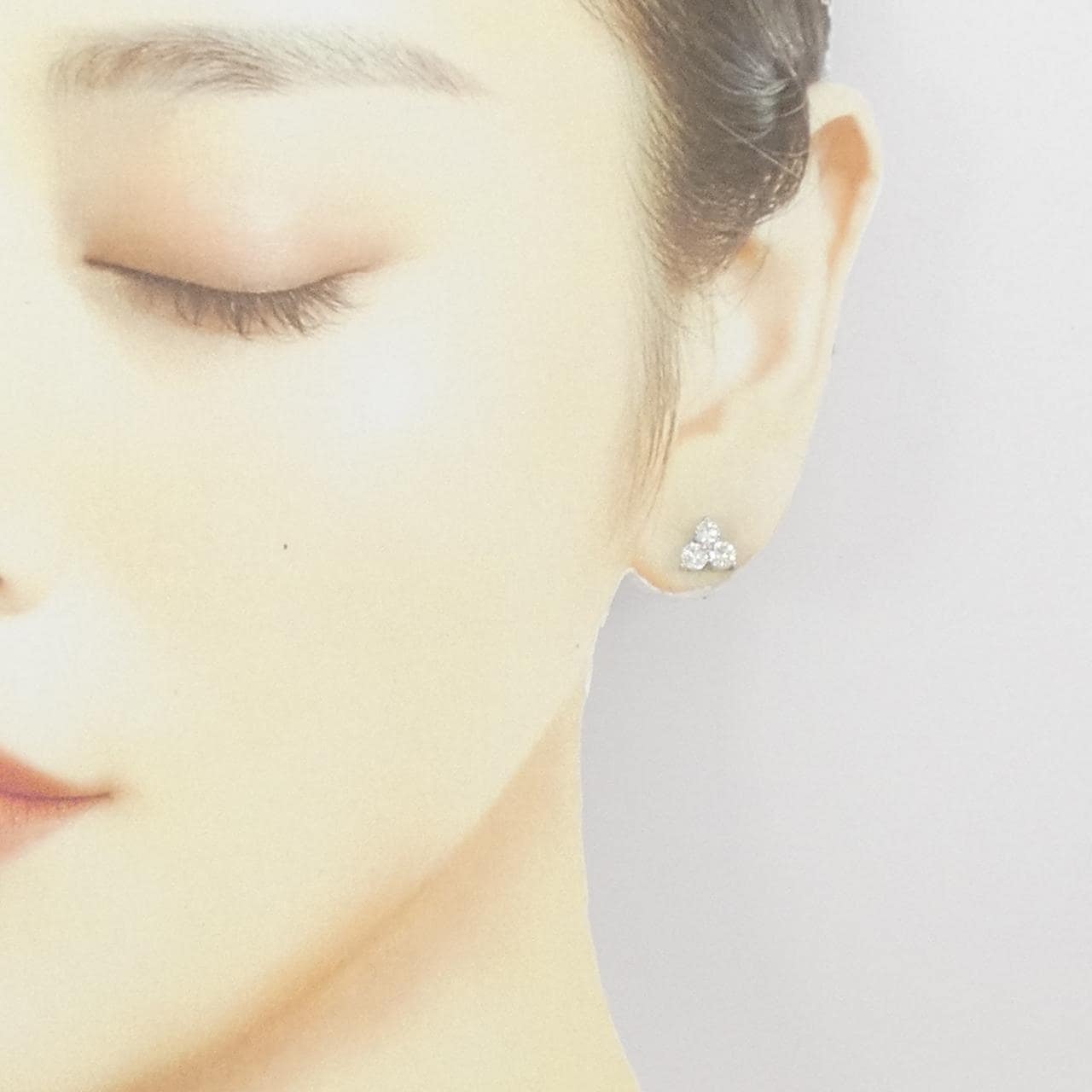 PT900 ダイヤモンド ピアス 0.81CT