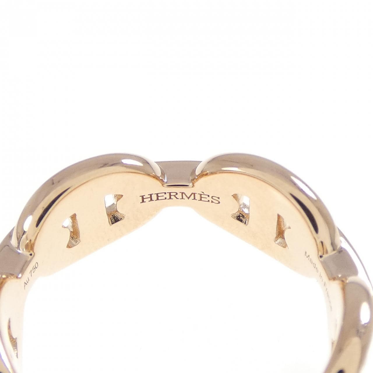 エルメス シェーヌダンクル アンシェネ リング