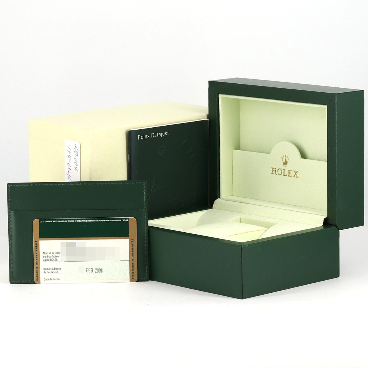 ロレックス デイトジャスト 116200 SS 自動巻 Z番