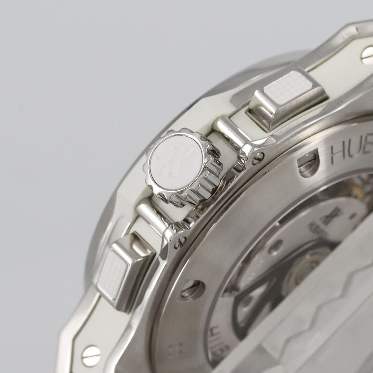 ウブロ ビッグバンオールホワイトダイヤモンド 301.SE.230.RW.114 SSxセラミック 自動巻