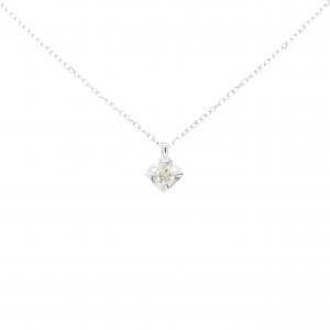 K10WG ダイヤモンド ネックレス 0.08CT