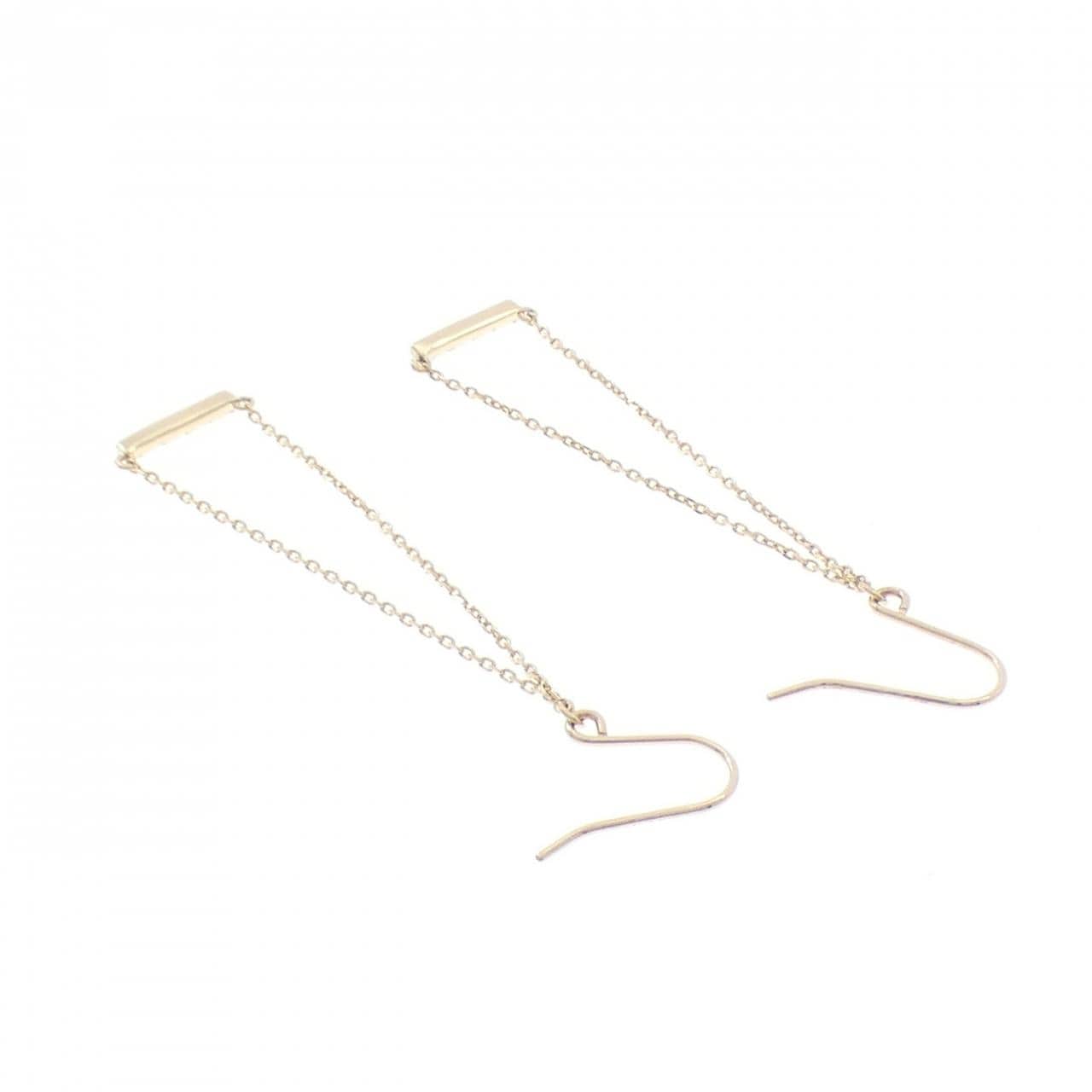 4゜C ダイヤモンド ピアス