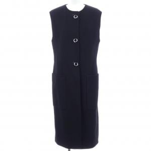 エルメス HERMES ダブルフェイス ロングジレ 3E0223DB ロングベスト