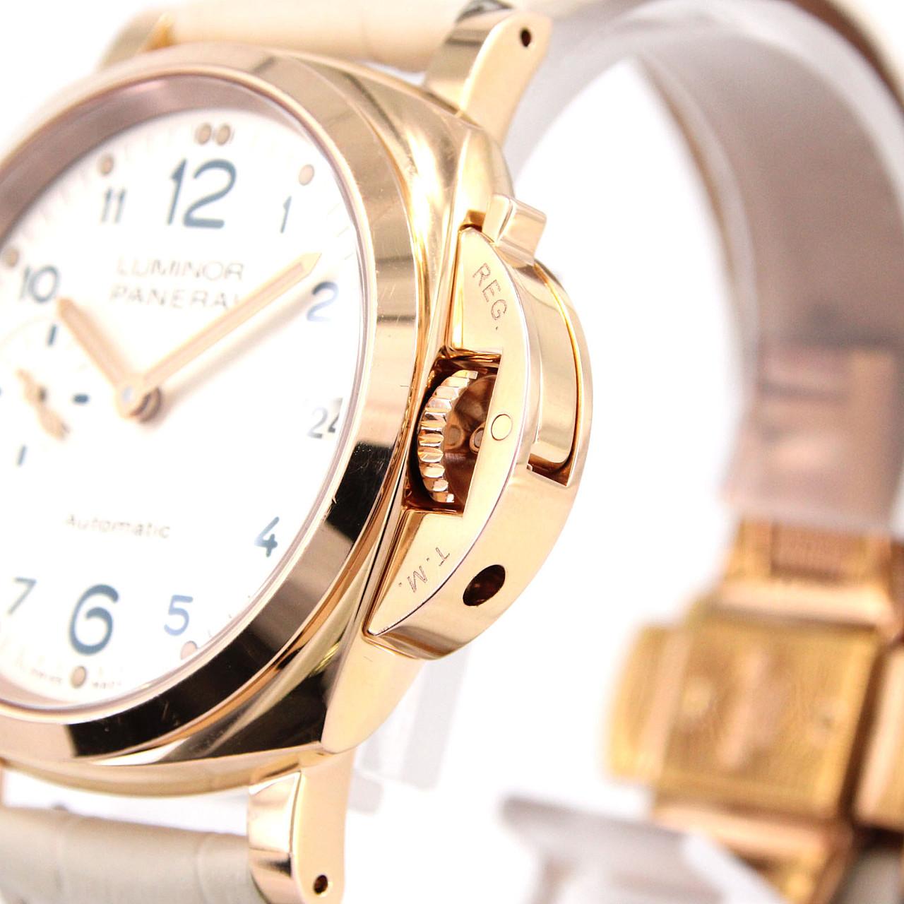 【ノーメンテナンス還元価格】パネライ ルミノールドゥエオロロッソ PAM00756 PG･RG 自動巻