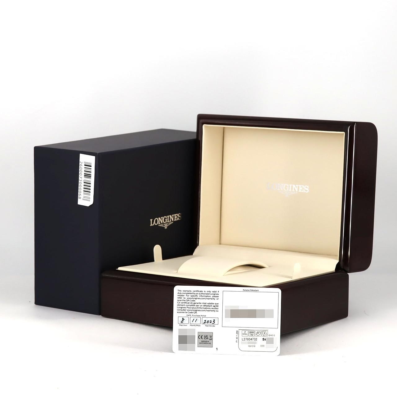 ロンジン ロンジンマスターコレクション 190th Anniversary L2.793.4.73.2 SS 自動巻