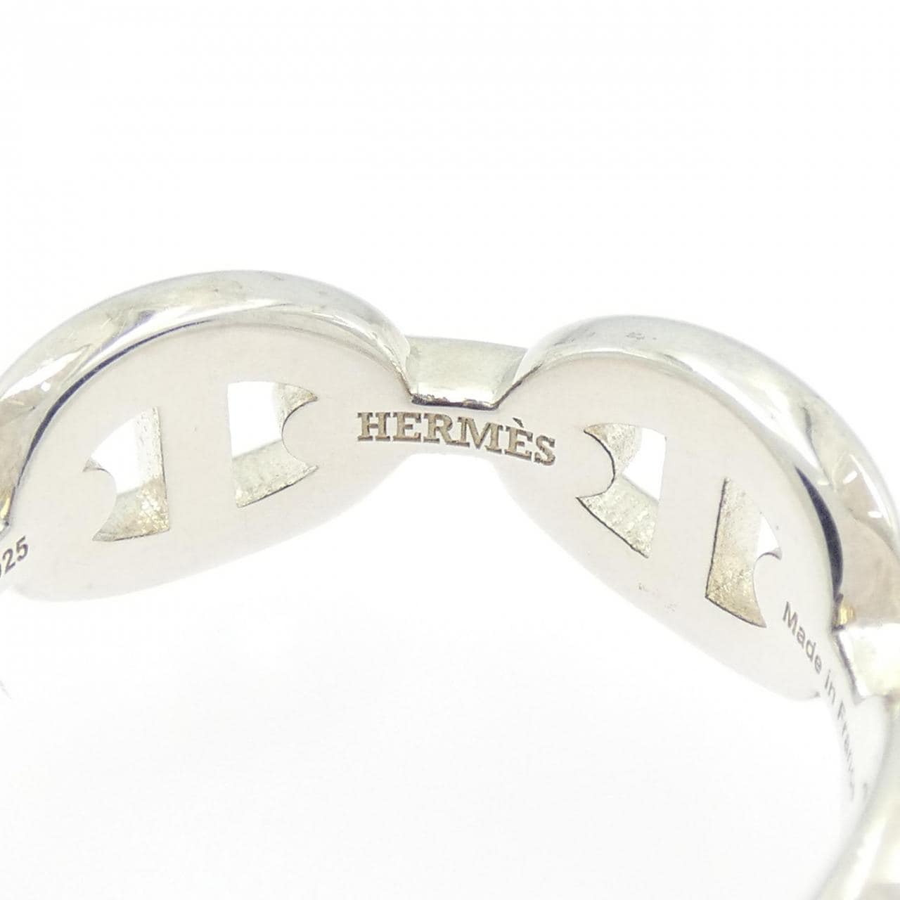 HERMES Chaine d'Ancre Enchene 戒指