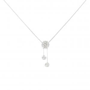 K18WG ダイヤモンド ネックレス 0.30CT