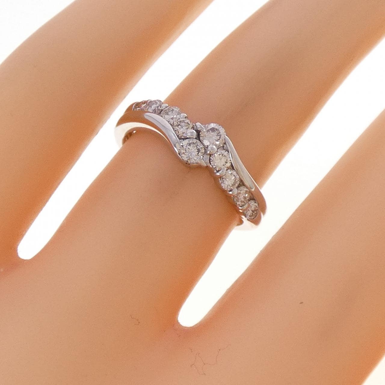 PT900 ダイヤモンド リング 0.50CT