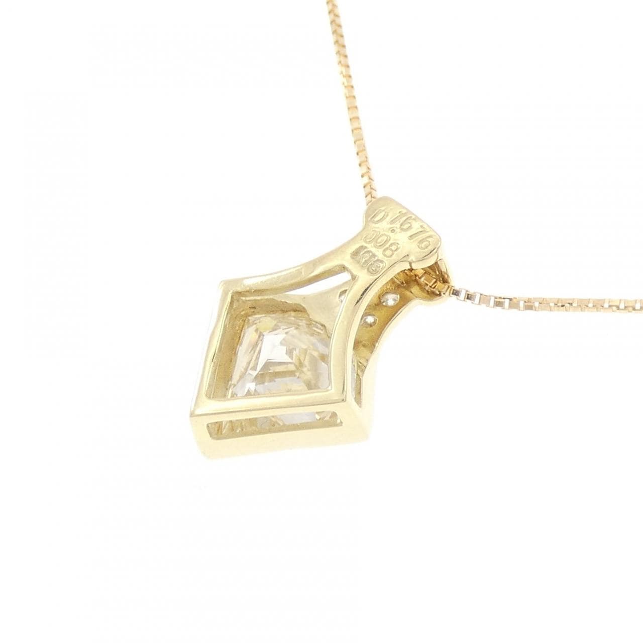K18YG ダイヤモンド ネックレス 1.676CT
