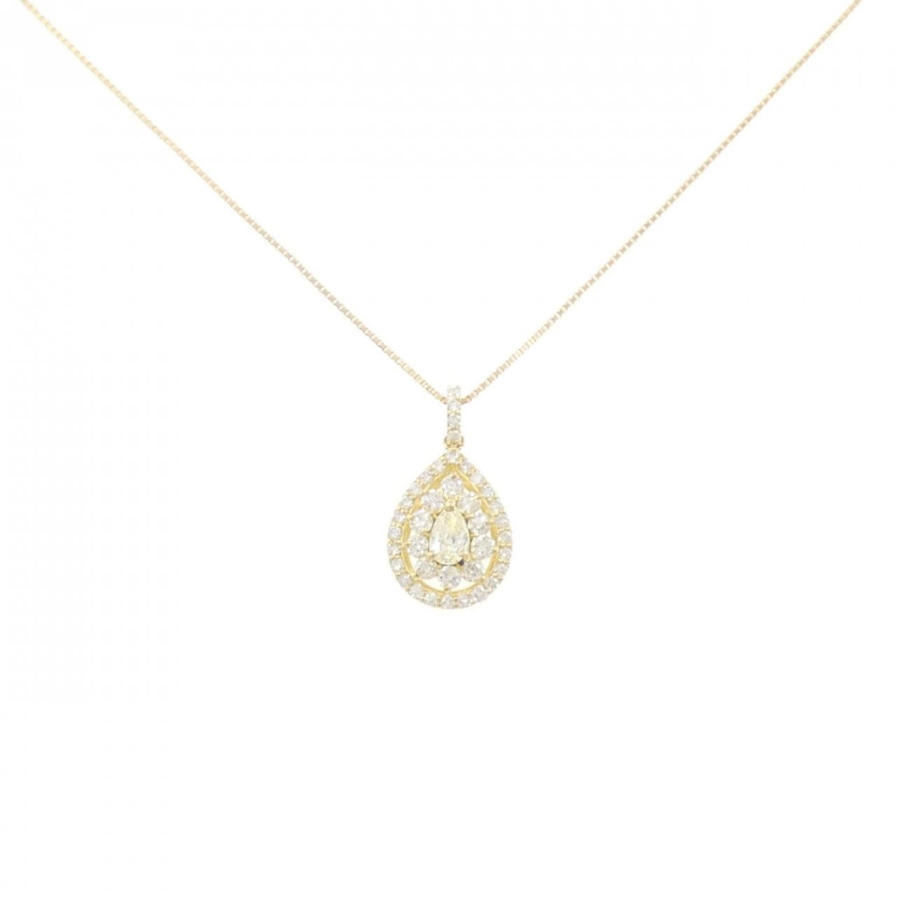 K18YG ダイヤモンド ネックレス 0.50CT