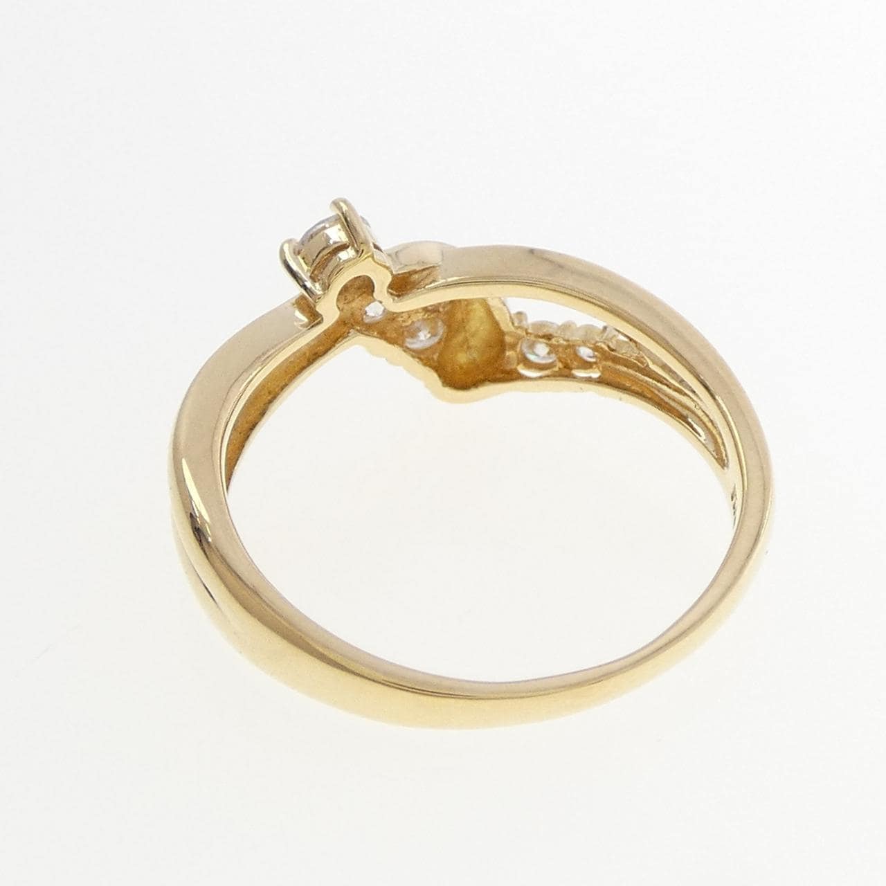 K18YG ダイヤモンド リング 0.30CT