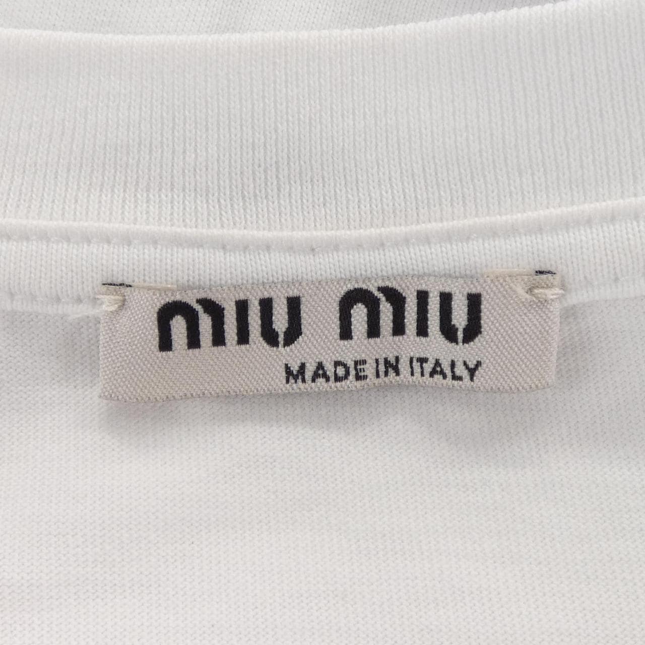 ミュウミュウ MIU MIU MJN315 1ZF8 Tシャツ