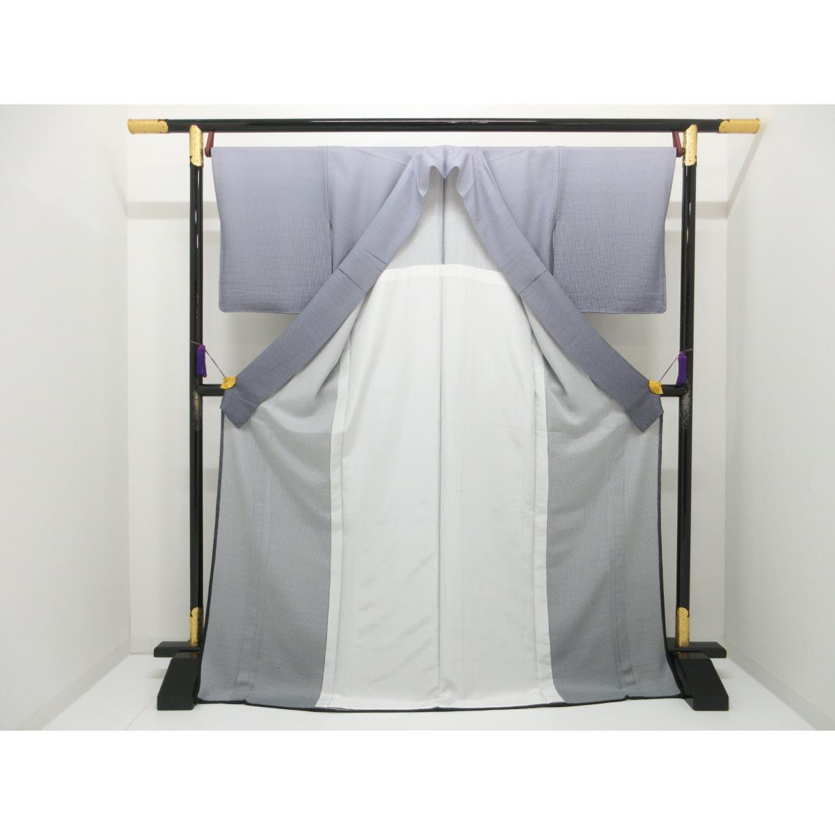 【未使用品】単衣　訪問着　友禅加工