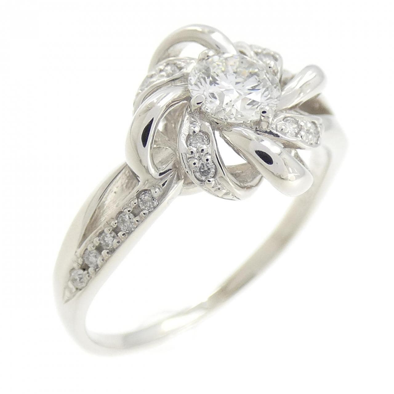 PT900 Diamond Ring 0.347CT