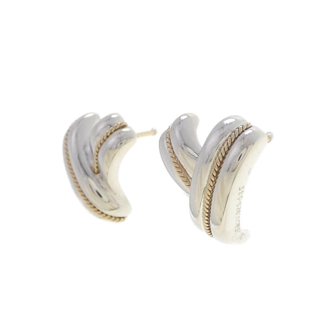 【ヴィンテージ】ティファニー 925/585YG ピアス