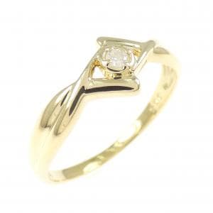 K18YG ダイヤモンド リング 0.05CT