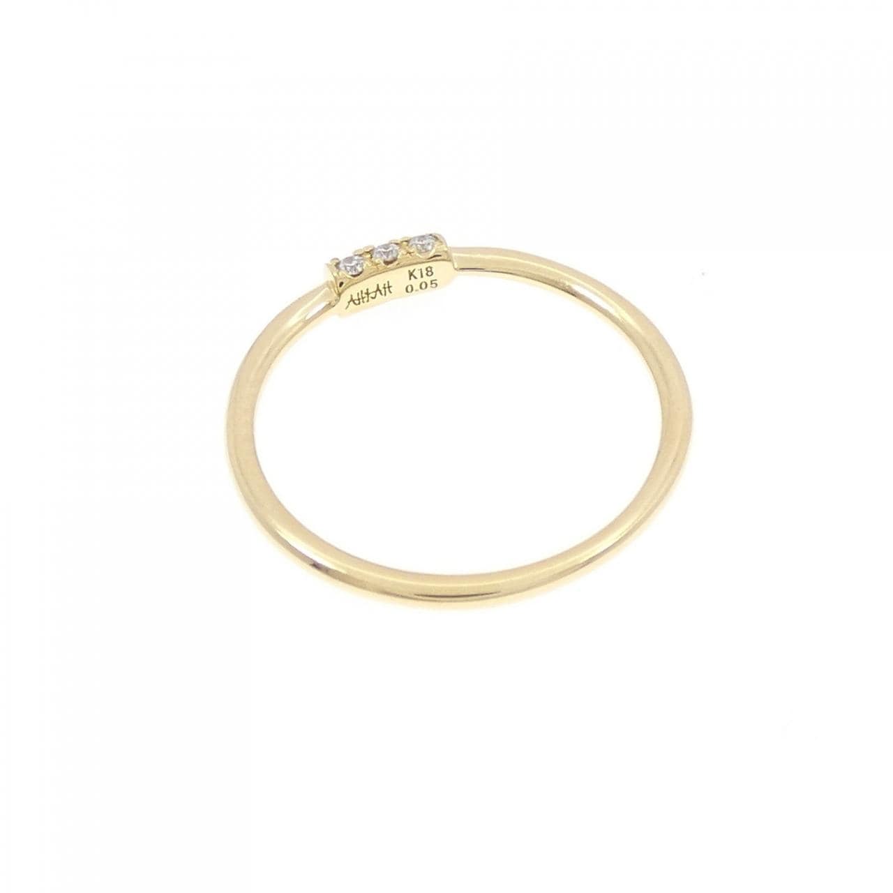 アーカー ホワイトナイトファイン ピンキーリング 0.05CT