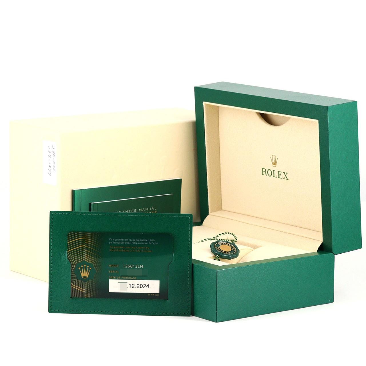 ロレックス サブマリーナーデイト 126613LN SSxYG 自動巻 ランダム番