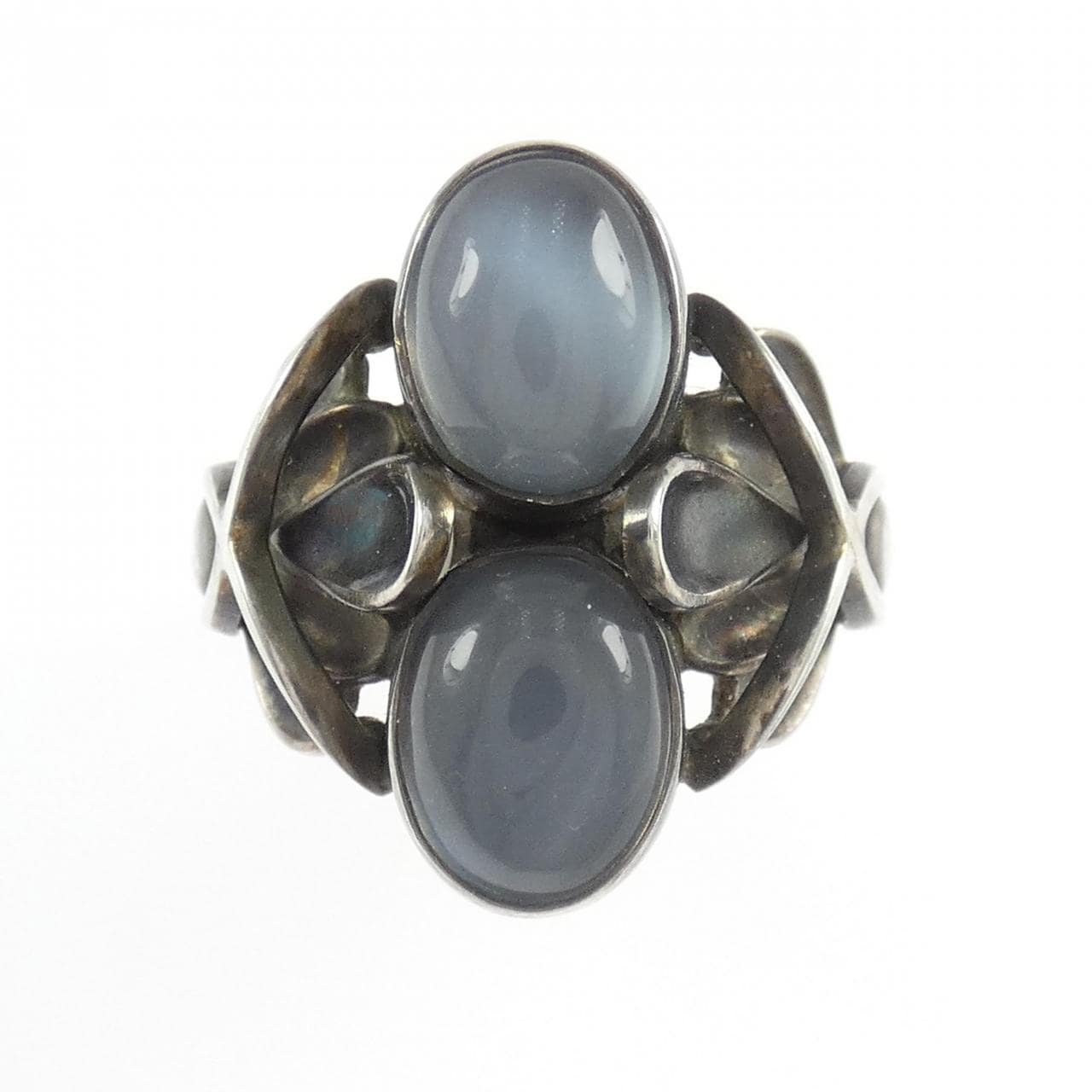 ジョージ ジェンセン ムーンストーン リング