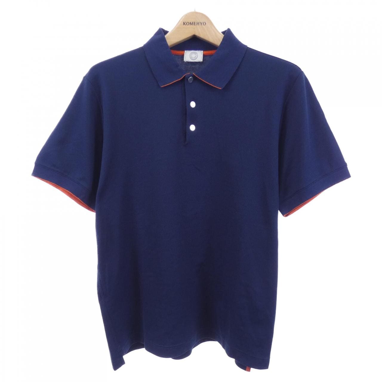 エルメス HERMES クルードセル SELLIER H800271E ドゥブル･ジュー ポロシャツ