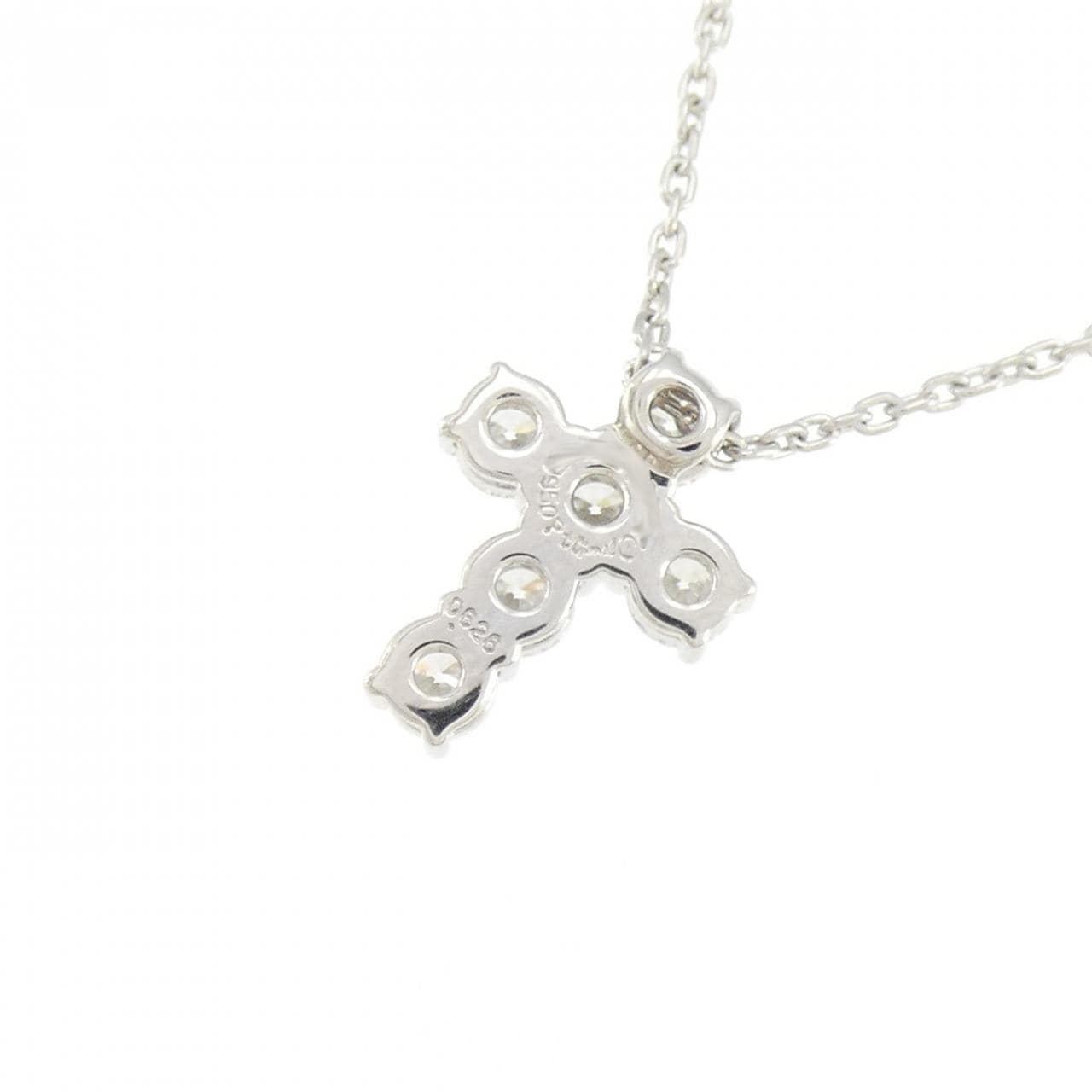 ギメル クロス ダイヤモンド ネックレス 0.626CT