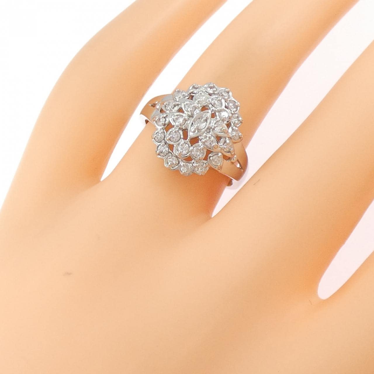 PT900 ダイヤモンド リング 0.50CT