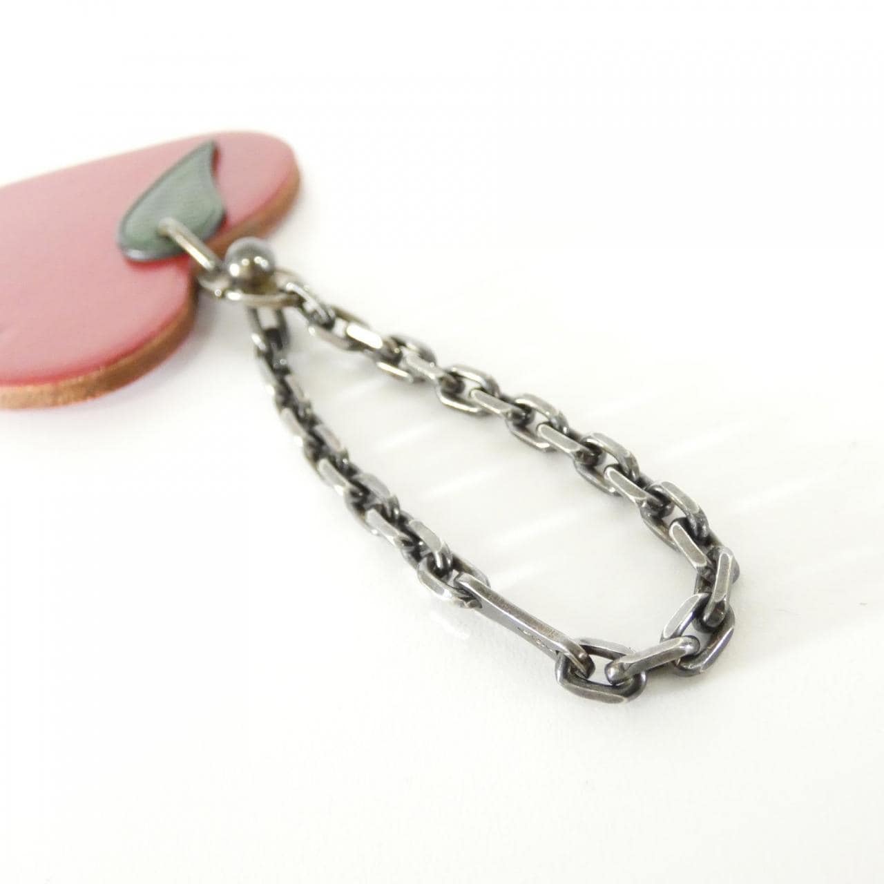 エルメス POMME フルーツ ポルト クレ 027890CA キーホルダー