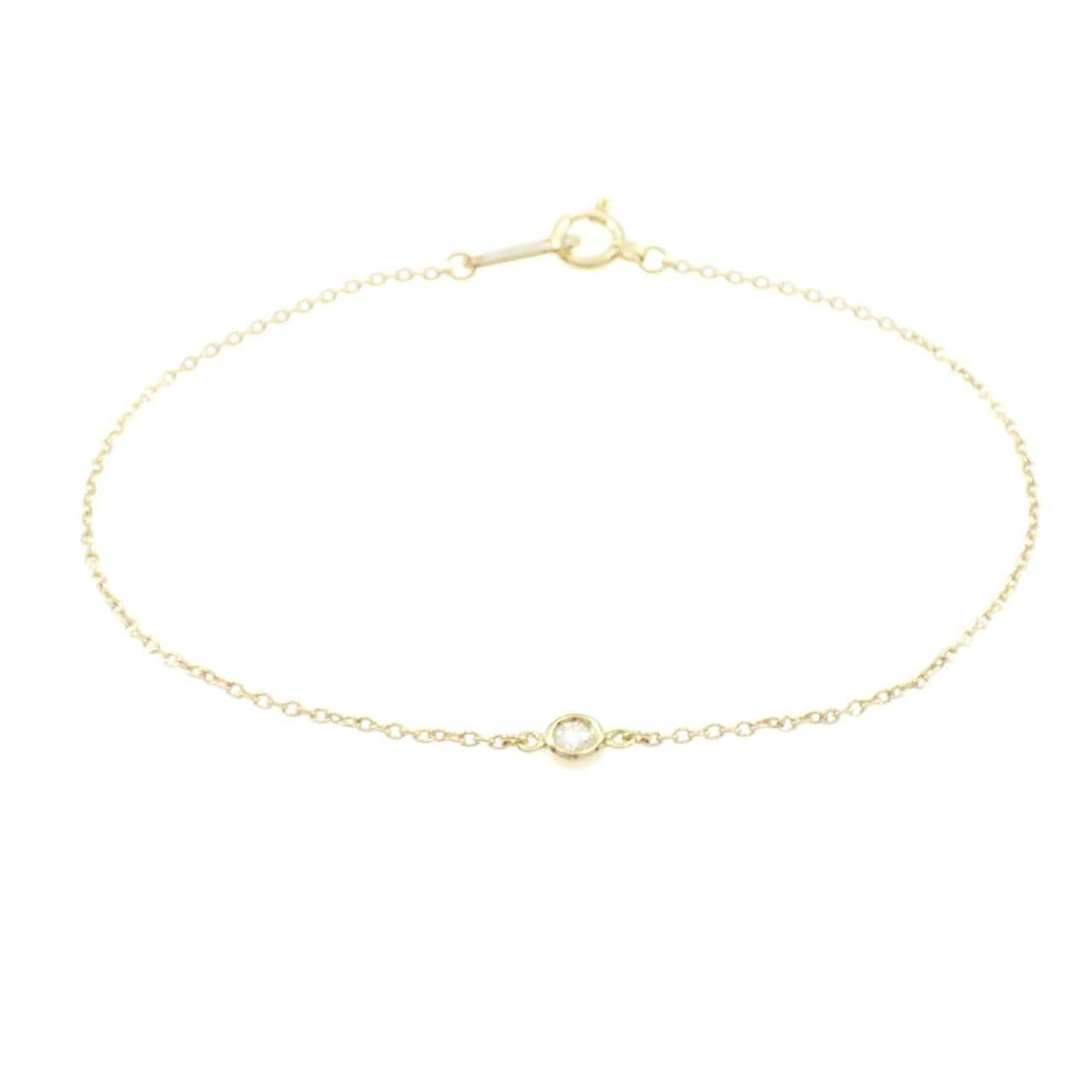 K18YG ダイヤモンド ブレスレット 0.03CT