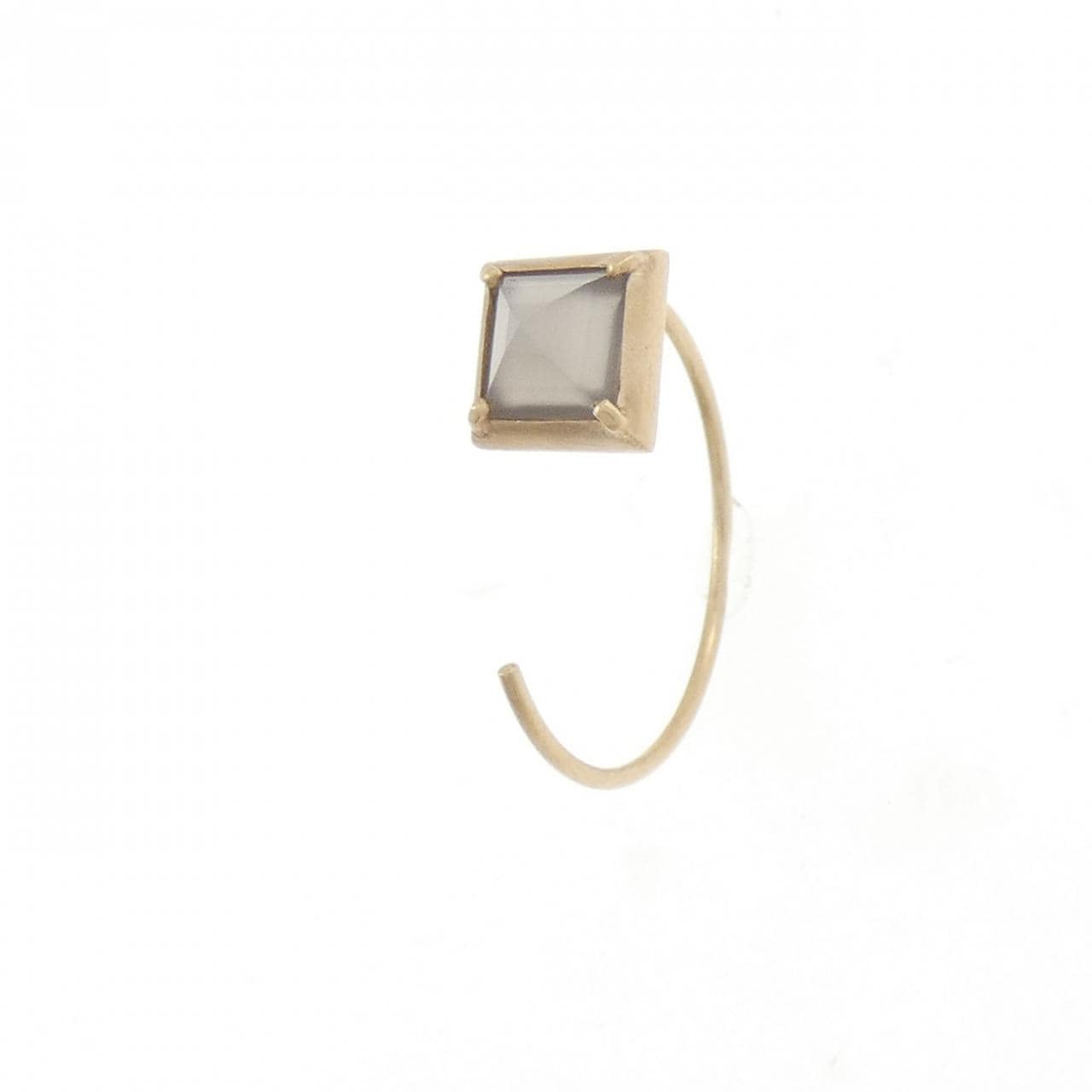 トーカティブ ムーンストーン ピアス 0.56CT 片耳