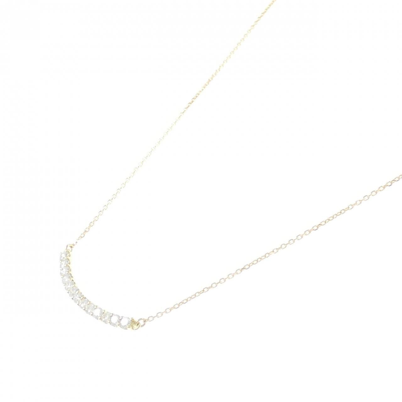 【新品】K18YG ダイヤモンド ネックレス 0.500CT