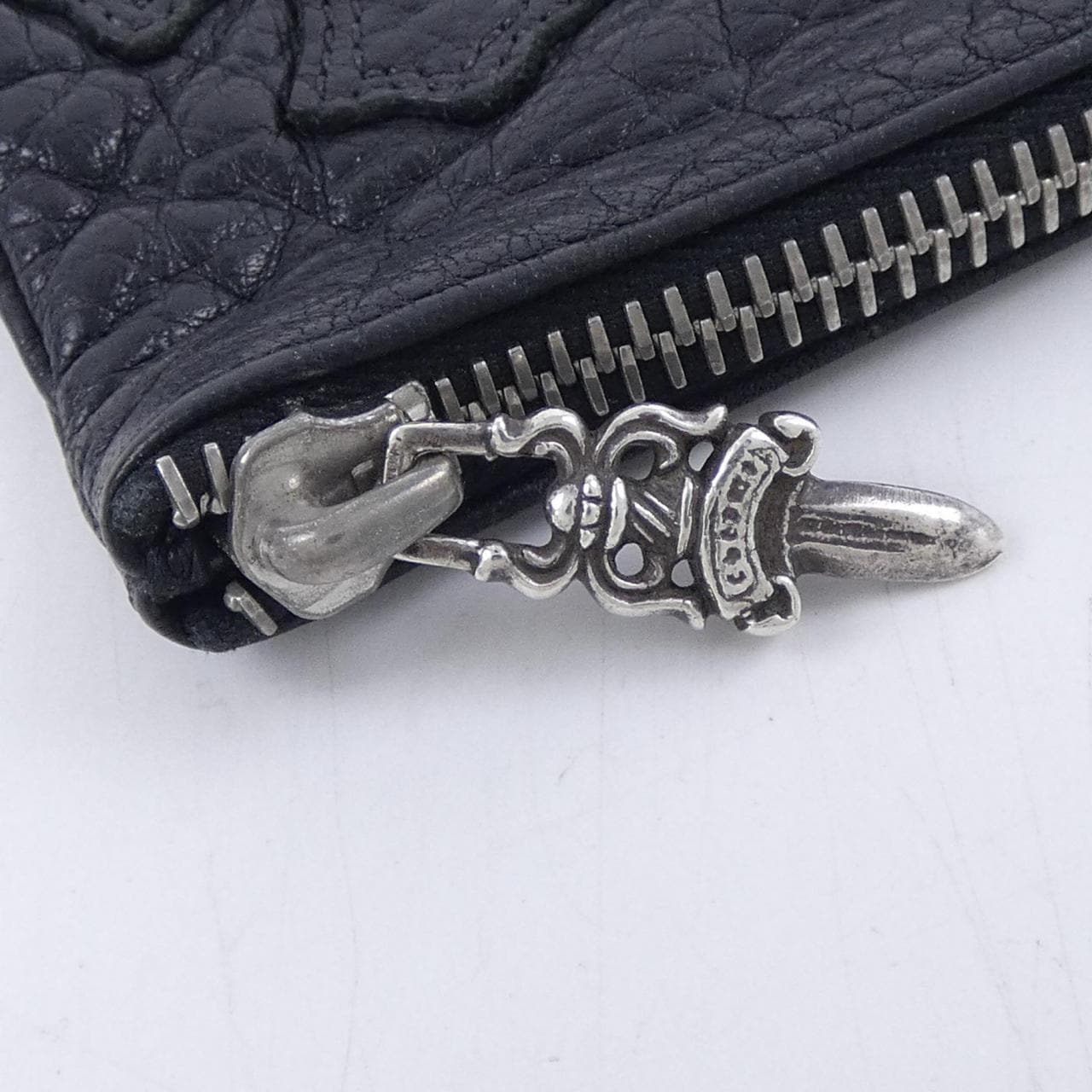 クロムハーツ CHROME HEARTS Z/CHNG PIPING 1CEME 2246 304 0916 0900 COIN CASE